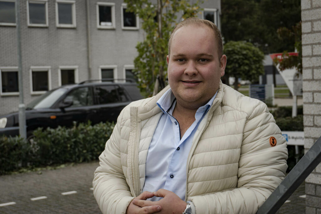Foto van Lars Wigman op de over ons pagina